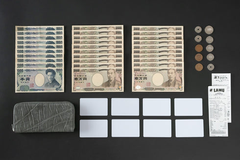 エレファントーレザー 極小長財布 batard-バタール - 新進工房